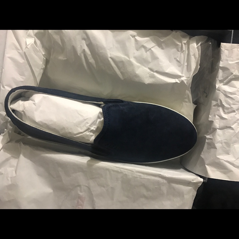 Brand new Prada sneaker navy suede size 6.5